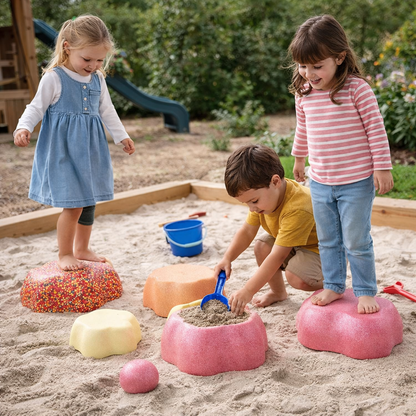 Children's Foam Stepstones Balance Play Set