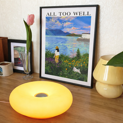 Cozy & Warm Touch Control Donut Lamp
