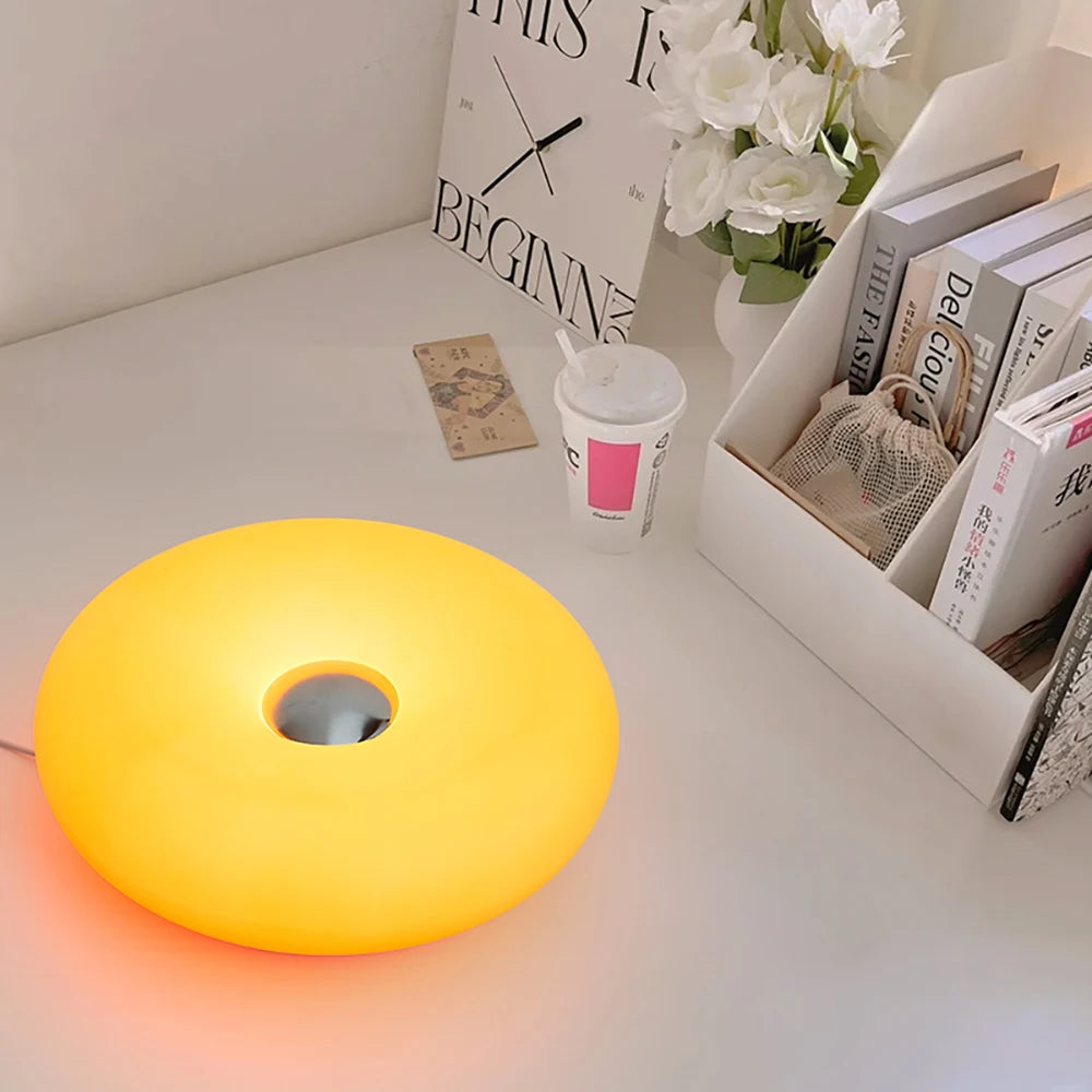 Cozy & Warm Touch Control Donut Lamp