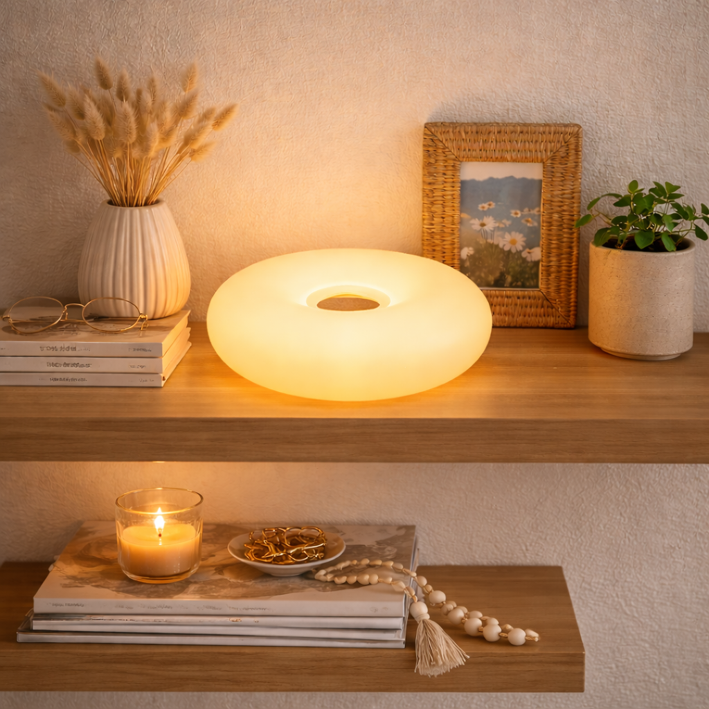 Cozy & Warm Touch Control Donut Lamp
