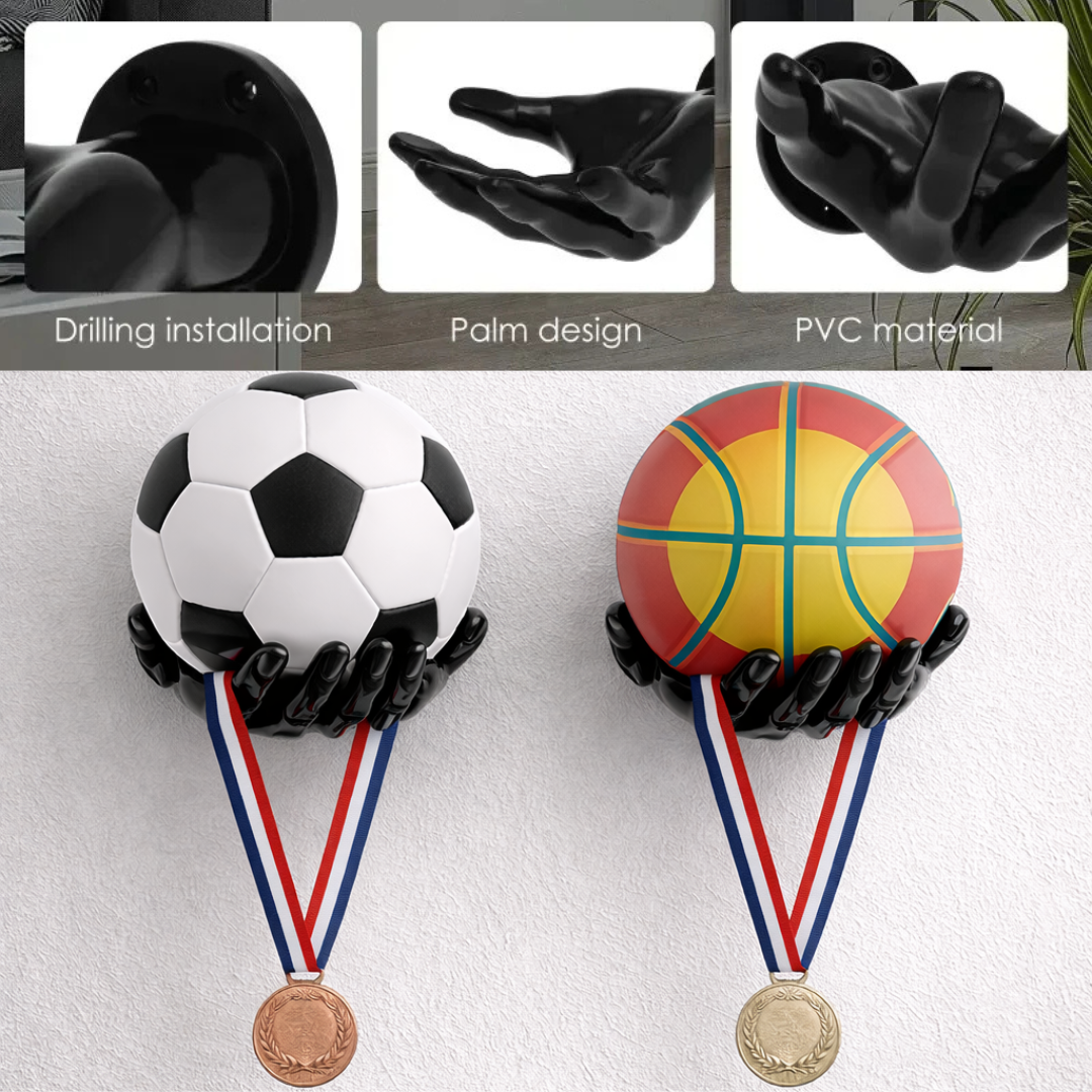 Space Saving Wall Mounted Ball Holder
