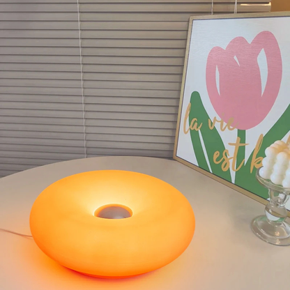 Cozy & Warm Touch Control Donut Lamp